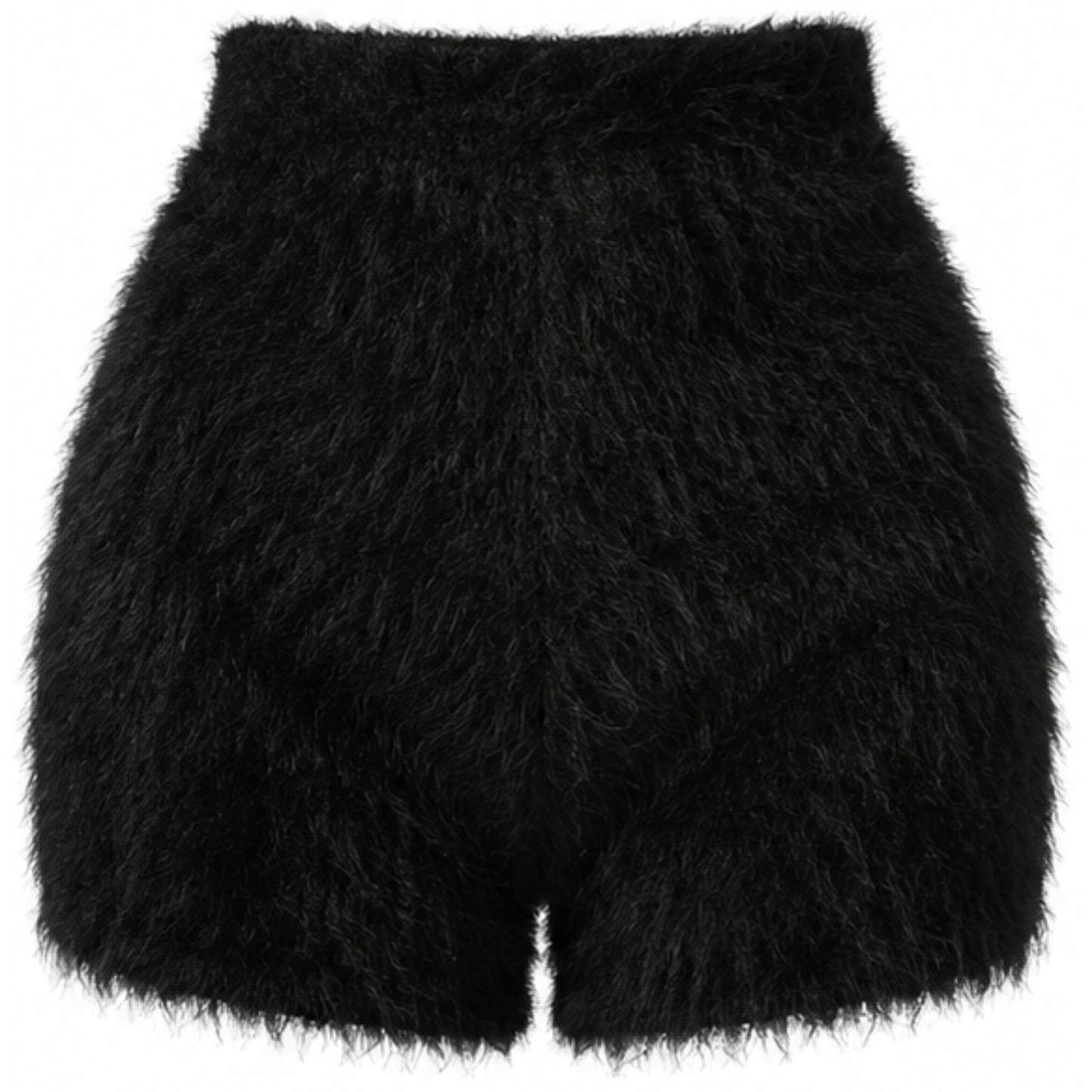 Noir Velour Shorts